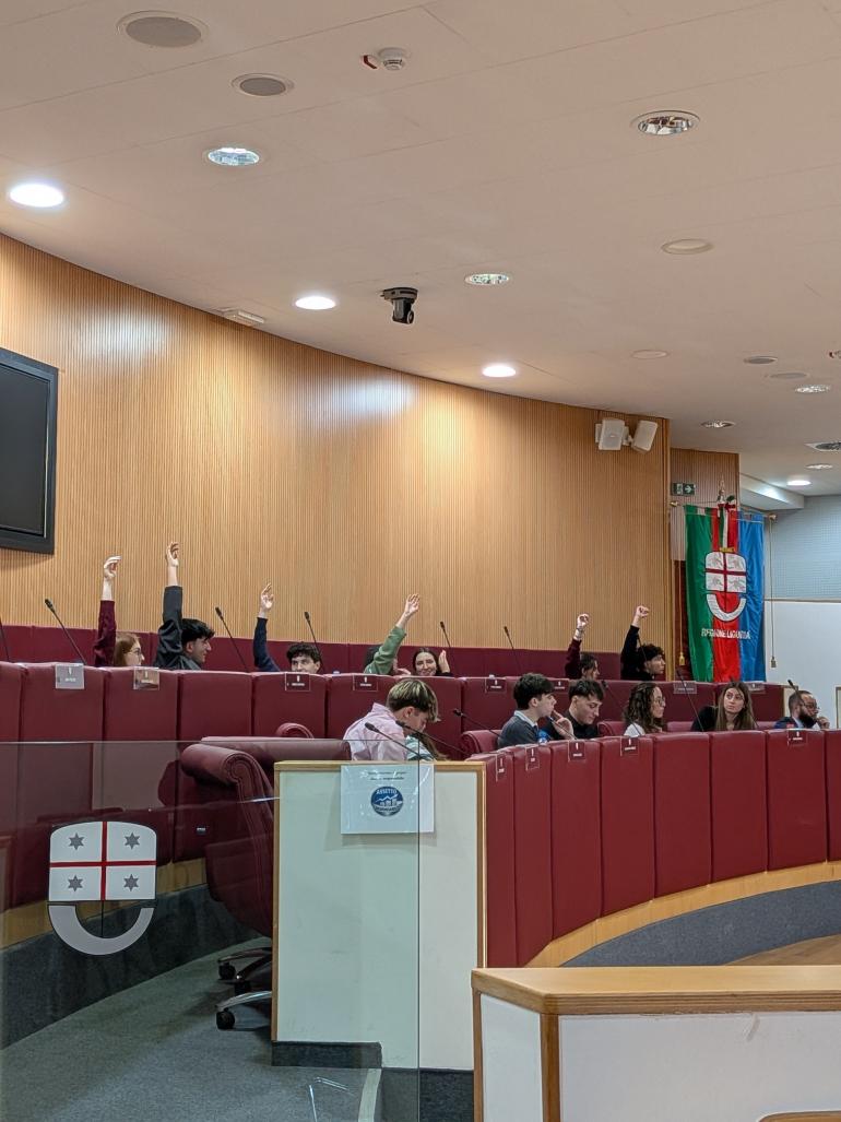 PCTO del Dipartimento di giurisprudenza in Consiglio regionale