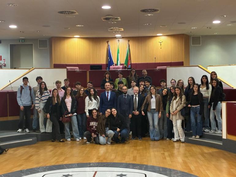 PCTO del Dipartimento di giurisprudenza in Consiglio regionale