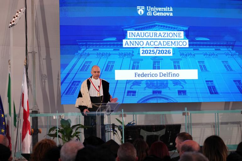 Rettore Federico Delfino