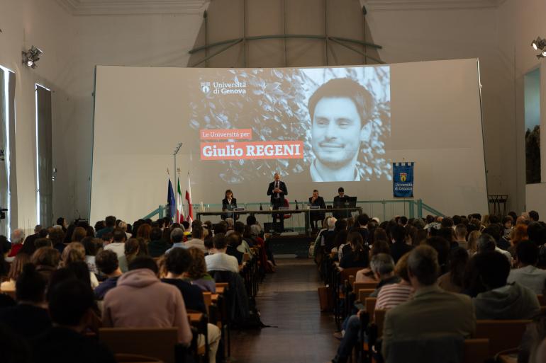 Aula Magna "Sandro Pontremoli" -intervento del rettore