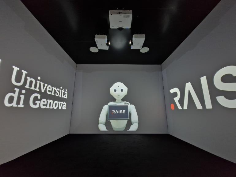Camera immersiva al Campus di Savona