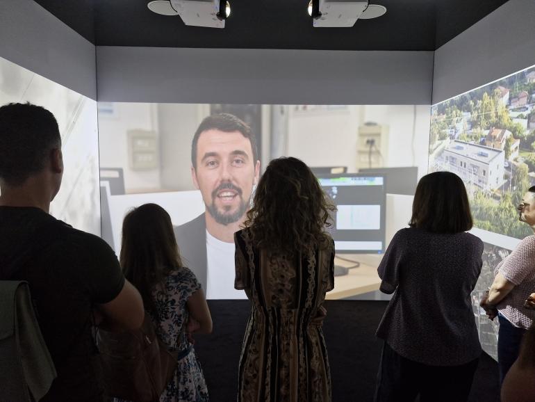 Camera immersiva al Campus di Savona