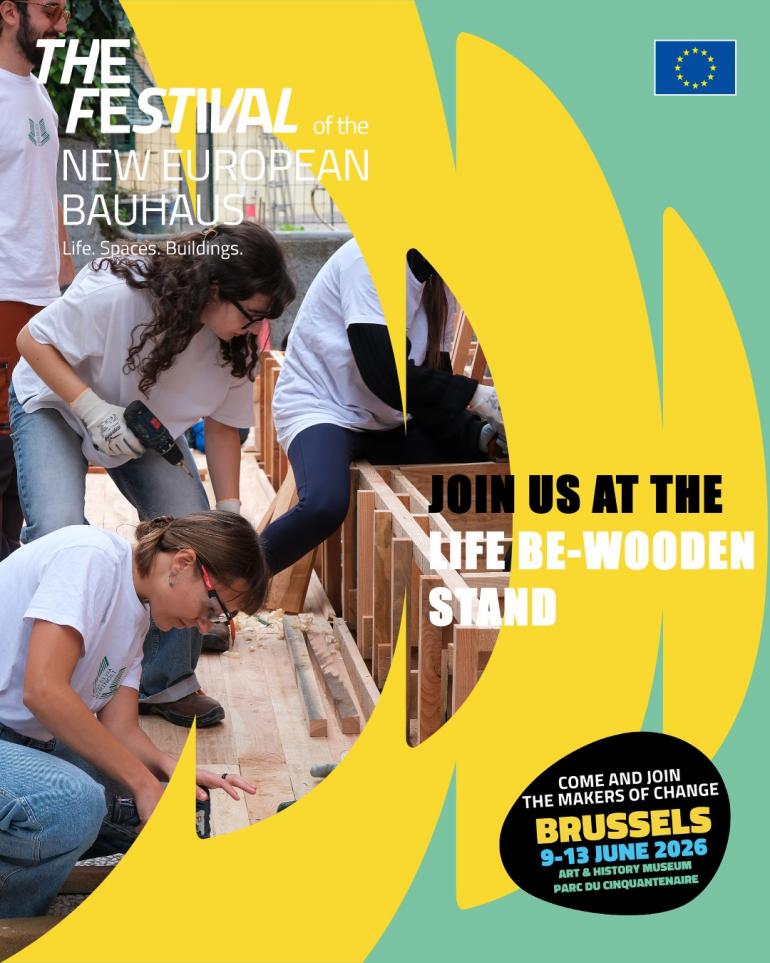 LIFE Be-Wooden a Bruxelles