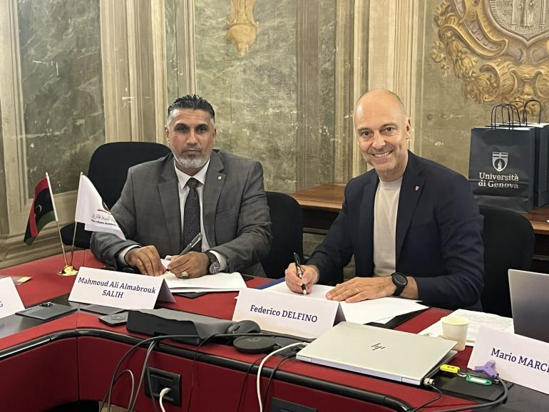 accordo UniGe – Libyan Academy for Postgraduate Studies (LAPS)