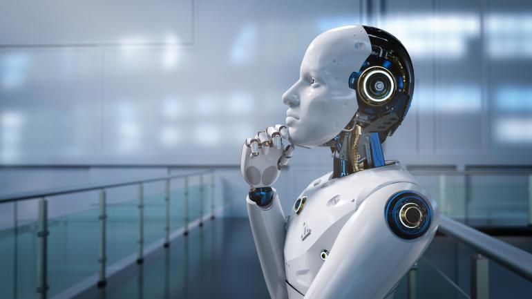 robot che pensa