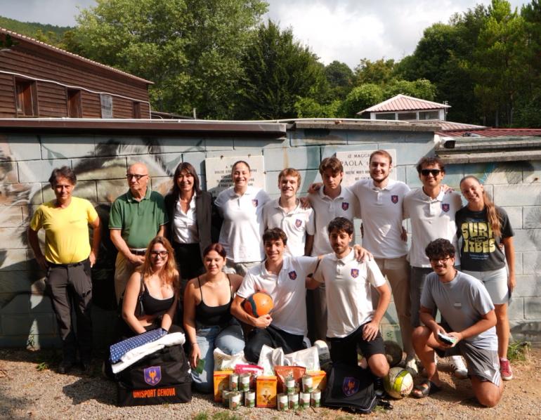 Unisport Genova al canile Montecontessa