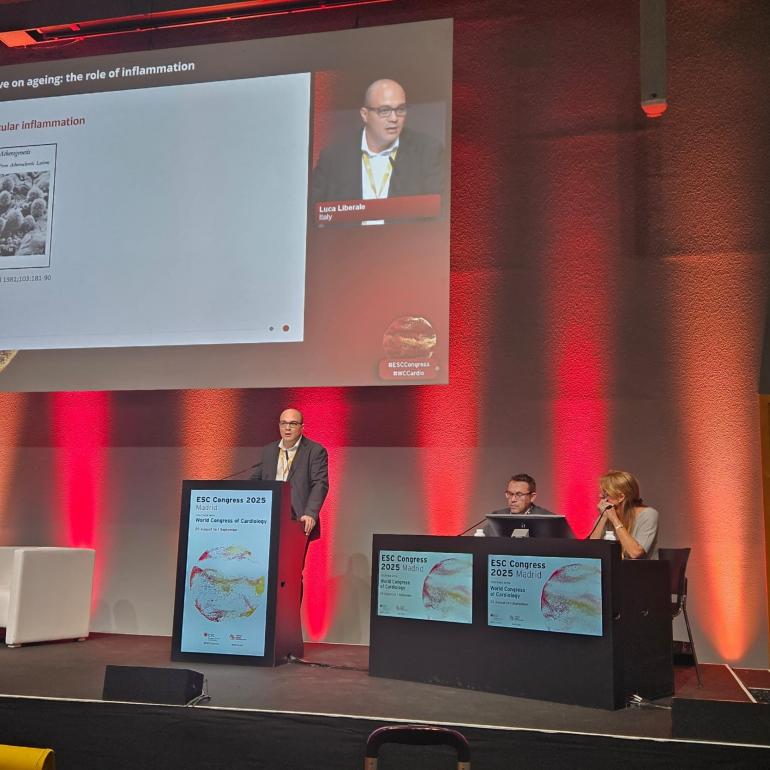 Luca Liberale @ ESC Congress 2025
