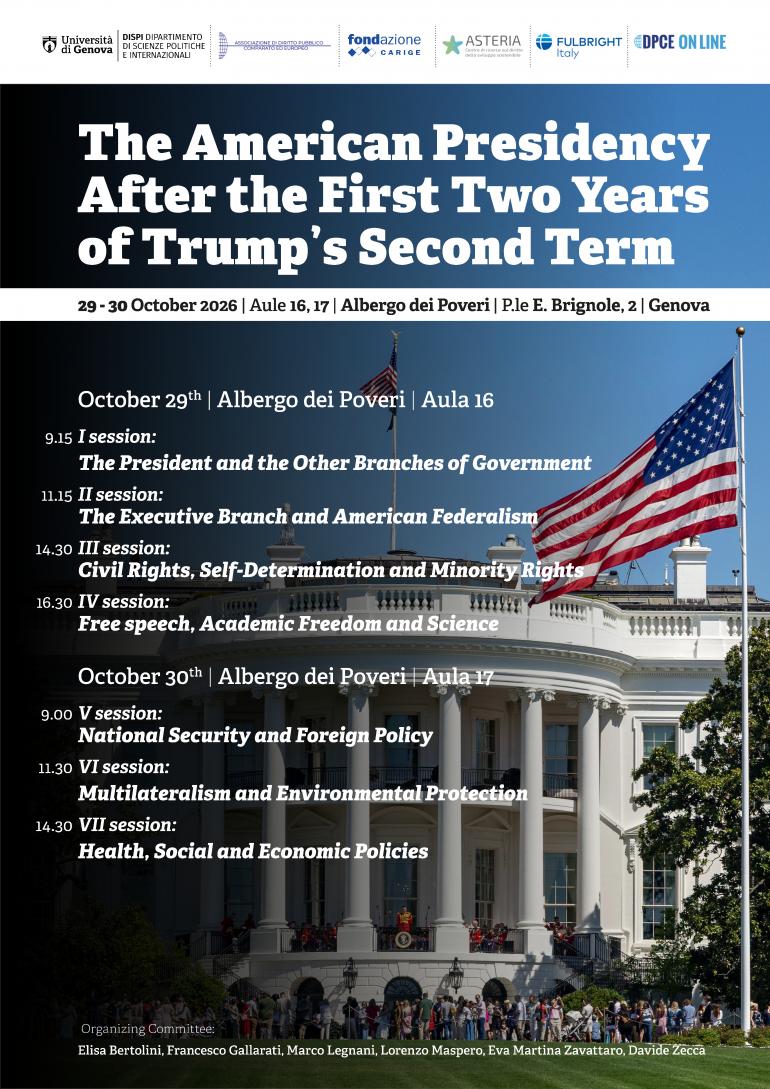 convegno Trump 2026