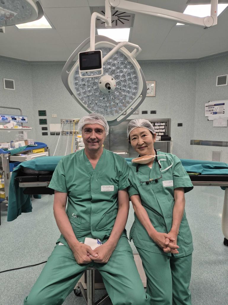 Edoardo Raposio e Hiroko Ochiai