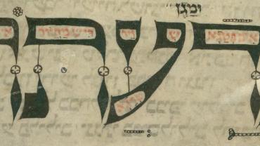 Prima testimonianza datata in lingua yiddish nel makhsor del 1272