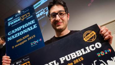 Luca Perri vincitore FameLab 2015