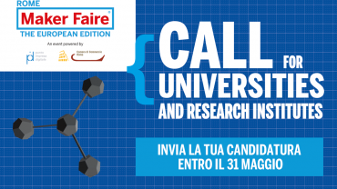 Maker Faire Rome 2023 call for universities