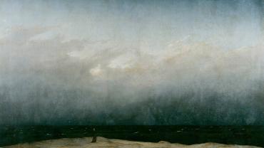 "Der Mönch am Meer"-  Caspar David Friedrich