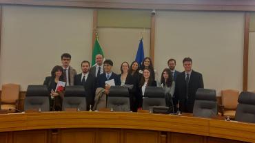 delegazione studentesca UniGe al CSM