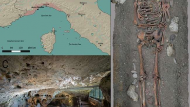 sepoltura arene candide il principe