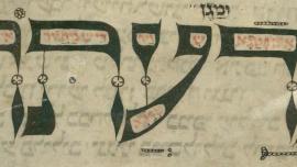 Prima testimonianza datata in lingua yiddish nel makhsor del 1272