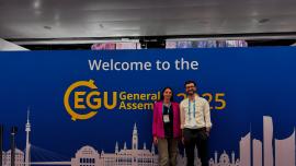 EGU 2025 a Vienna allievi IANUA presentano il gioco educativo Clouded Judgments