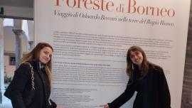 Il team UniGe per la mostra "Nelle foreste di Borneo"