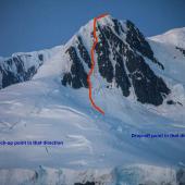 La via al Terzo Paradiso sulla gateway ridge – Antarctica 2020