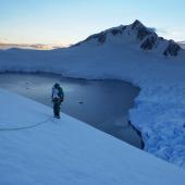 Sui pendii sopra Hooper glacier – Antarctica 2020