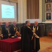 dottorato honoris causa dell'Università di Salonicco ad Aristide Massardo