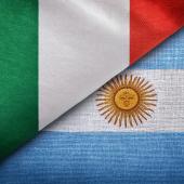 bandiere Argentina Italia