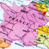Cartina geografica Francia