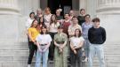 Primo gruppo di volontari di Servizio Civile in UniGe - maggio 2022