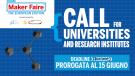 Maker Faire Rome 2023 Call for Universities and Research Institutes